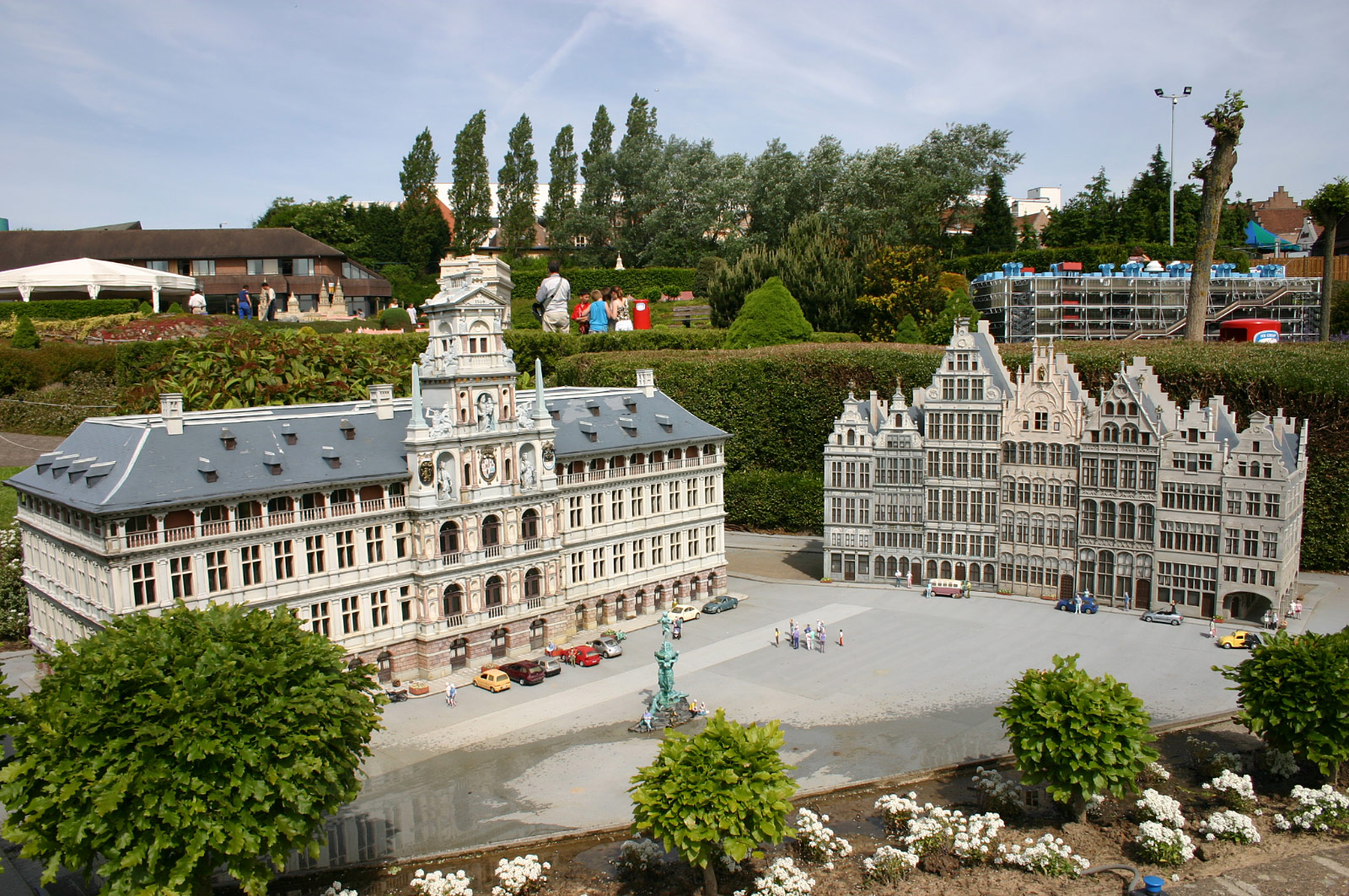Main square of Antwerpen, Belgium (Mini-Europe park, Brussels)
